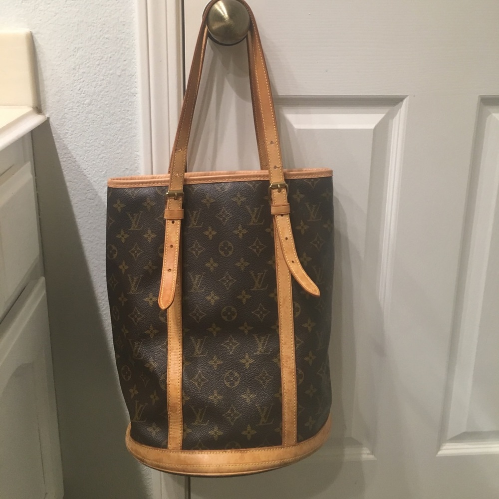 Authentic grand bucket bag gm Louis Vuitton